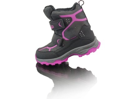 dívčí zimní boty WALE, Bugga, B00169-03, růžová - 25