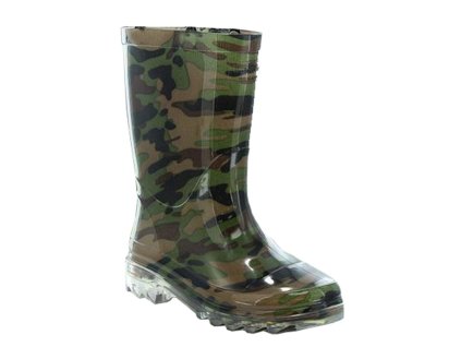 chlapecké holínky PVC - maskáč KAMO, Pidilidi, PL0082-14, kluk - 24