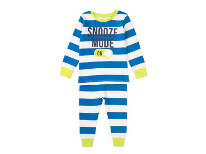 Pyžamo chlapecké, Minoti, TB PYJ 17, modrá - 80/86