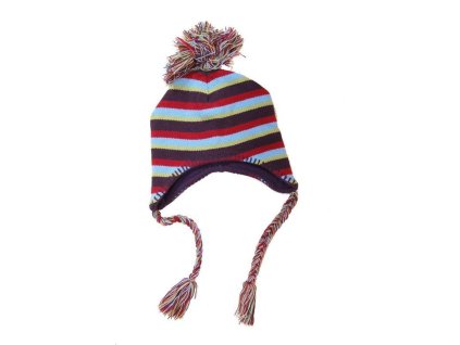 čepice pletená, Bugga, PD371, modrá - 1/2let