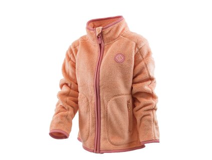 mikina dětská chlupatá se stojáčkem, Pidilidi, PD1093, oranžová - 122