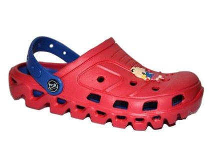 sandály fajlon junior, Bugga, B00105-08, červená - 30