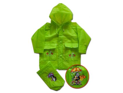 Pláštěnka Krtek, Pidilidi, PL0001-19, zelená - 92