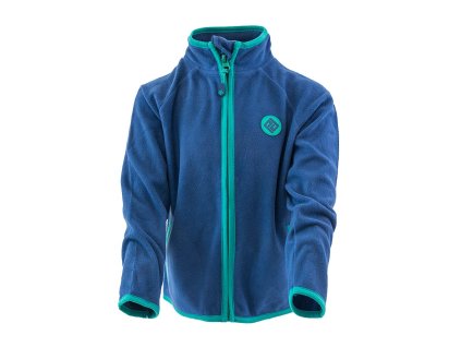chlapecká mikina propínací fleezová, Pidilidi, PD1119-04, modrá - 86/92