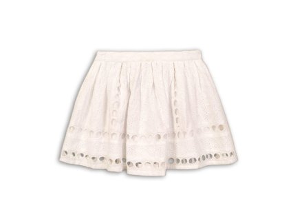 Sukně dívčí, Minoti, Hydrangea 10, bílá - 128/134