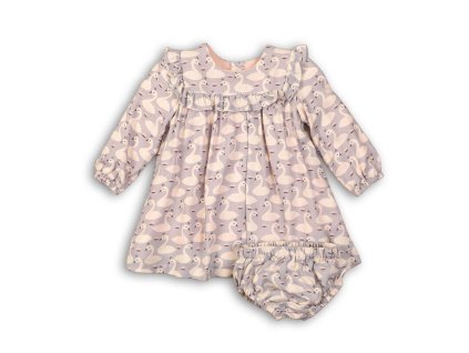 Šaty dívčí a kalhotky, Minoti, SWAN 4, holka - 80/86