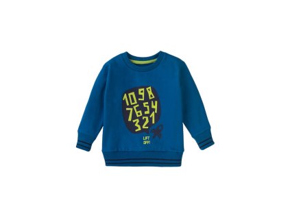 Mikina chlapecká, Minoti, Beam 6, modrá - 80/86