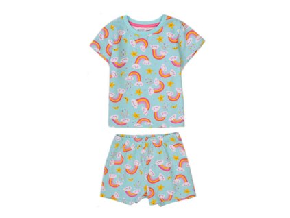 Pyžamo dívčí krátké, Minoti, TG PYJ 31, Holka - 80/86