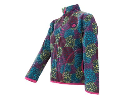 mikina microfleezová se stojáčkem propínací, Pidilidi, PD1068-01, Holka - 98