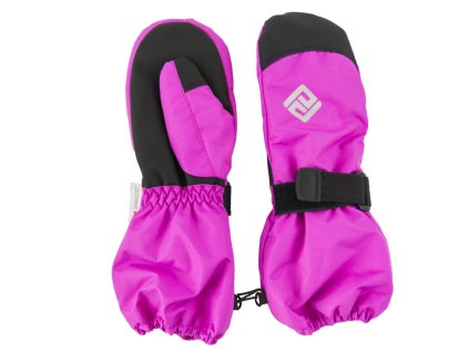 rukavice palcové dětské, Pidilidi, PD1000-03, růžová - 104/110