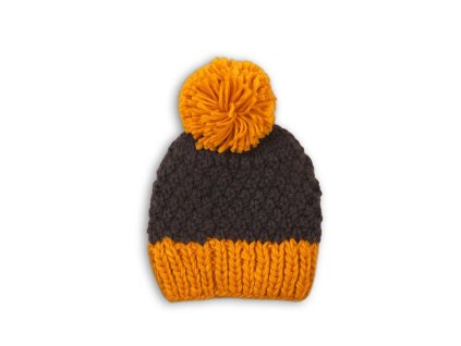 Čepice dívčí, Minoti, HAT 32, hnědá - 1/3let