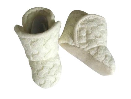 kojenecké capáčky zimní, Pidilidi, PD0555-13, bílá - 62/68