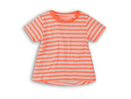 Tričko dívčí s krátkým rukávem, Minoti, 2SLUBT18, oranžová - 98/104