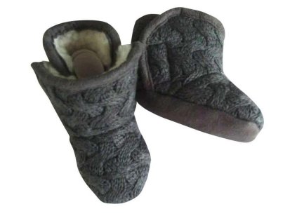 kojenecké capáčky zimní, Pidilidi, PD0555-09, šedá - 62/68