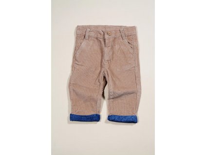 dětské kalhoty, Sobe, 15KENPAN273, hnědá - 56