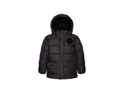 Kabát chlapecký nylonvý Puffa, Minoti, 11COAT 11, černá - 98/104