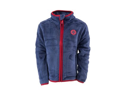 mikina chlapecká chlupatá se stojáčkem, Pidilidi, PD1114-35, tmavě modrá - 98