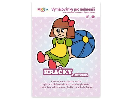 Omalovánky pro nejmenší - Moje hračky a písmena, Kresli.to, W011301