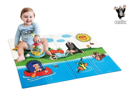 Skládací pěnová podložka Krtek 120 x 90 cm, Wiky, W017634
