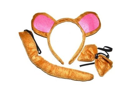 Set karneval - opice, Wiky, W880240