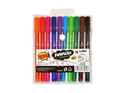 Propiska barevná sada 10 ks, TOTO, W832505