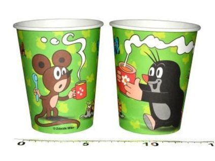 Párty kelímek Krtek a kamarádi 6 ks, 250 ml, WIKY, 171005