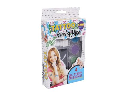 Tetování se třpytkami - holky, Funkidz, W008166