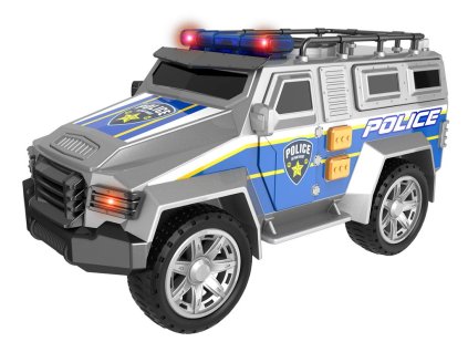 Auto - terénní policejní s efekty 22 cm, Teamsterz, W008180