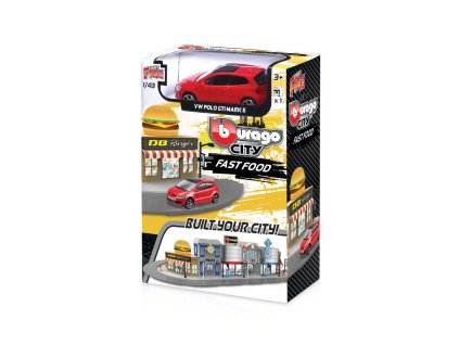 Bburago city 1:43 18-31504 Fast food, Bburago, W010102