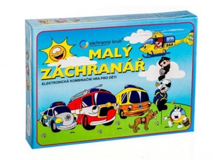 Malý záchranář společenská hra na baterie v krabici 22x16x3cm, Svoboda, W200018