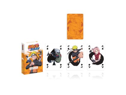 Hrací karty, WADDINGTONS NO. 1 Karty Naruto, Winning Moves, W030895