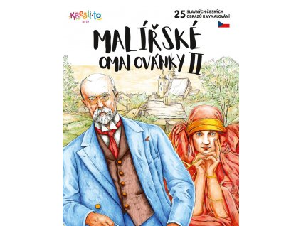 Malířské omalovánky II. - 25 českých umělců, Kresli.to, W025050