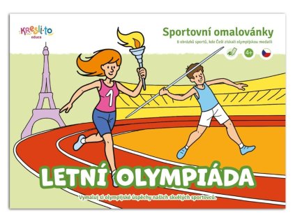 Letní olympiáda - Sportovní omalovánky A5, Imagu, W037125