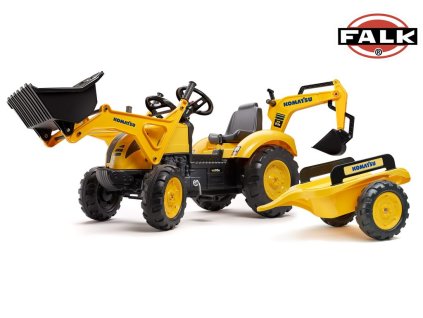 FALK Šlapací traktor 2086Y Komatsu, Falk, W014095