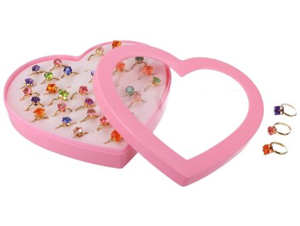 Sada prstýnků, 36 ks, Wiky, W006777