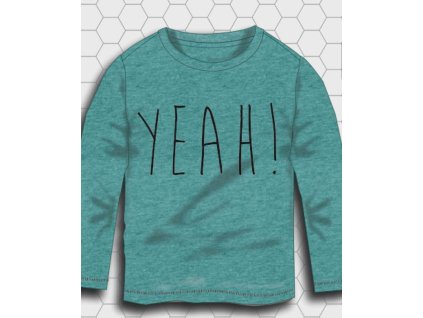 Tričko chlapecké s dlouhým rukávem, Minoti, BTEE 1, modrá - 68/80