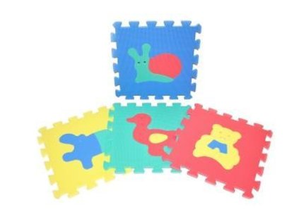 Měkké puzzle bloky zvířata, WIKY, 118621