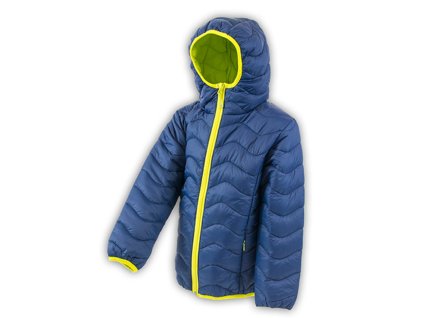 bunda extra lehká nylonová, Pidilidi, PD1087-04, modrá - 86