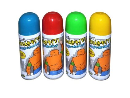 Sprej Graffiti / křída ve spreji omyvatelná 250ml, Wiky, W888648