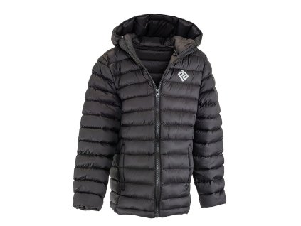 Dětská bunda extra lehká přechodová nylonová ANZA, Pidilidi, PD1154-10, černá - 86