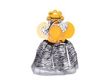 Set karneval - zebra, Wiky, W026077