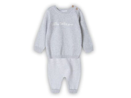 Kojenecký set, Minoti, babyprem 1, šedá - 50/56 (Varianta 50/56)