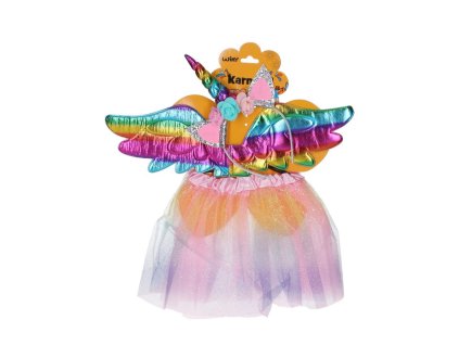 Set karneval - jednorožec barevný, Wiky, W026058