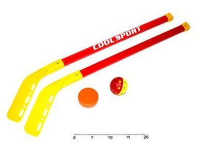 Hokejky s pukem 75cm, WIKY, 118161