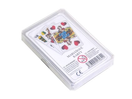 Karty Mariáš v plastové krabičce, Wiky, W209072