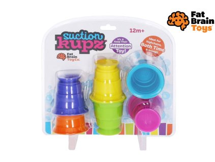 Přísavkové kelímky Suction Kupz, Fat Brain, W010231