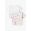 Tričko kojenecké s krátkým rukávem 2pack, Minoti, tulip 2, Holka - 68/74