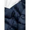 Kabát dívčí nylonový Puffa podšitý microfleecem, Minoti, 12COAT 2, černá - 98/104