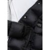 Kabát dívčí nylonový Puffa podšitý microfleecem, Minoti, 12COAT 2, černá - 98/104