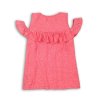 Tričko dívčí s holými rameny, Minoti, GLASTO 7, růžová - 98/104